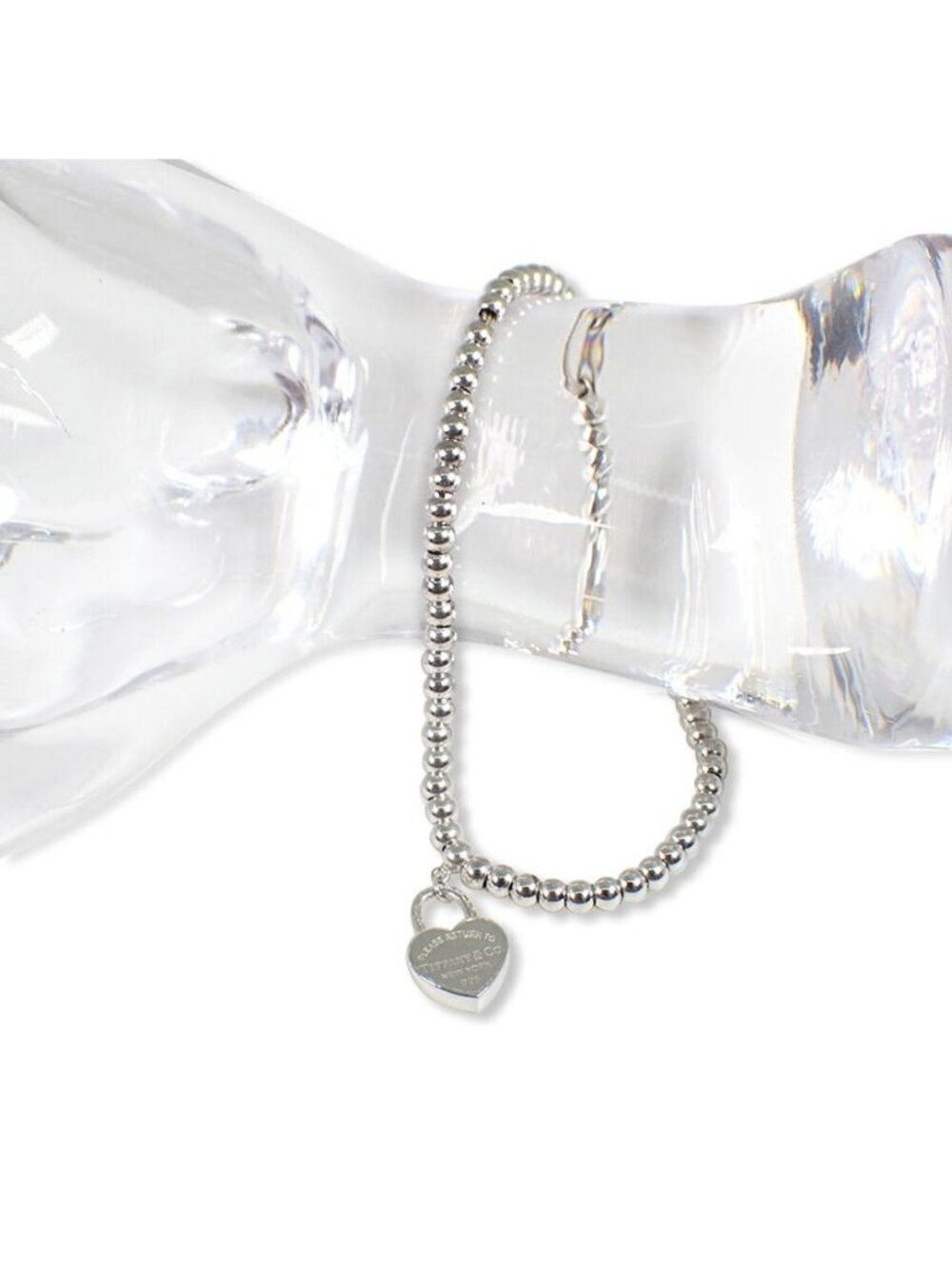 Tiffany & Co 925 Return to Tiffany Ball Chain Bracelet